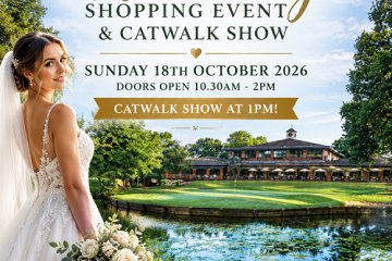 Wedding Fair at Catwalk Show Branston Golf & Country Club  - 18th October 2026
