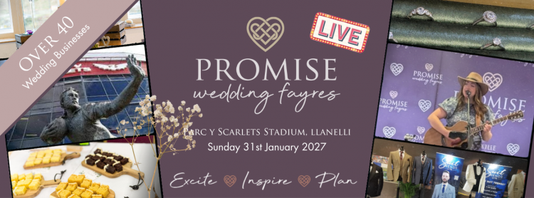 Parc y Scarlets Stadium Carmarthenshire Wedding Fayre  - 31st January 2027