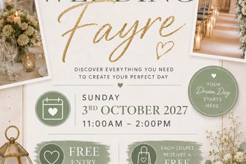 Holiday Inn Rotherham-Sheffield Wedding Fayre  - 3rd October 2027