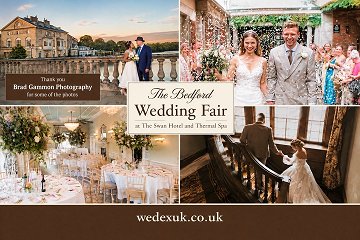 The Bedford Wedding Fair at The Swan Hotel and Thermal Spa - 24th January 2027