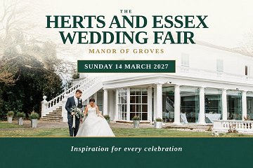 The Herts and Essex Wedding Fair, Sawbridgeworth - 14th March 2027