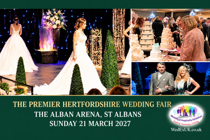 The Premier Hertfordshire Wedding Fair, St Albans - 21st March 2027