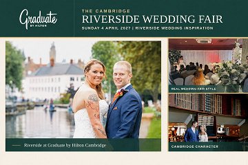 The Cambridge Riverside Wedding Fair - 4th April 2027