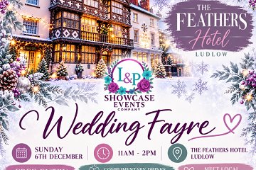 Christmas Wedding Fayre at The Feathers Hotel, Ludlow - 6th December 2026