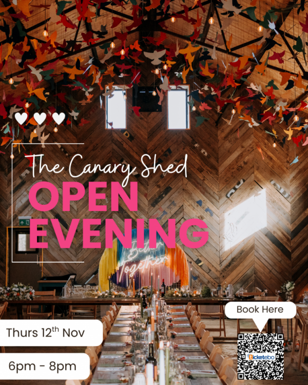 The Canary Shed Open Evening - 12th November 2026
