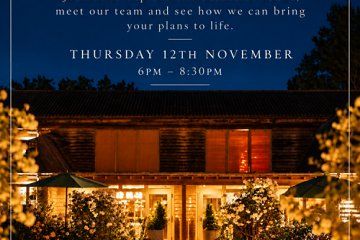Houchins Wedding Venue Open Evening - 12th November 2026
