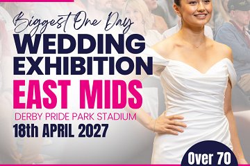 East Midlands I Do Wedding Exhibition Pride Park Stadium - 18th April 2027