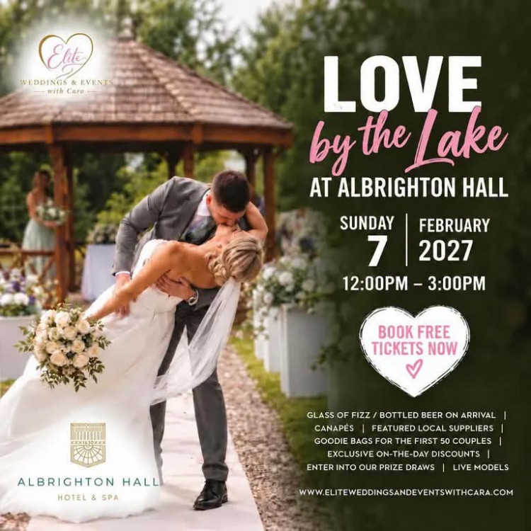 Albrighton Hall Wedding Show - Love on the Lake - 7th February 2027
