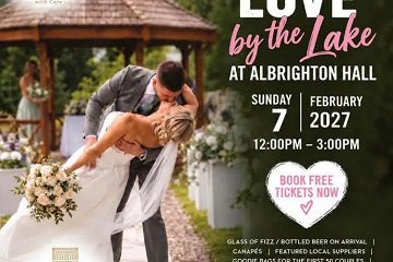 Albrighton Hall Wedding Show - Love on the Lake - 7th February 2027