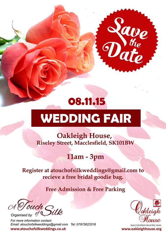 Oakleigh House Macclesfield Wedding Fair - 8th November 2015