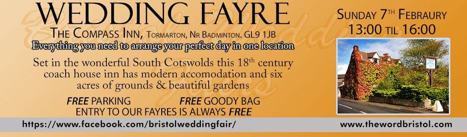The Word On Weddings At The Compass Inn Tormarton - 7th February 2016