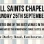 Belle's Events All Saints Chapel Wedding Fair - 25th September 2016