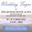 The Queens Hotel and Spa Wedding Fayre - 30th October 2016