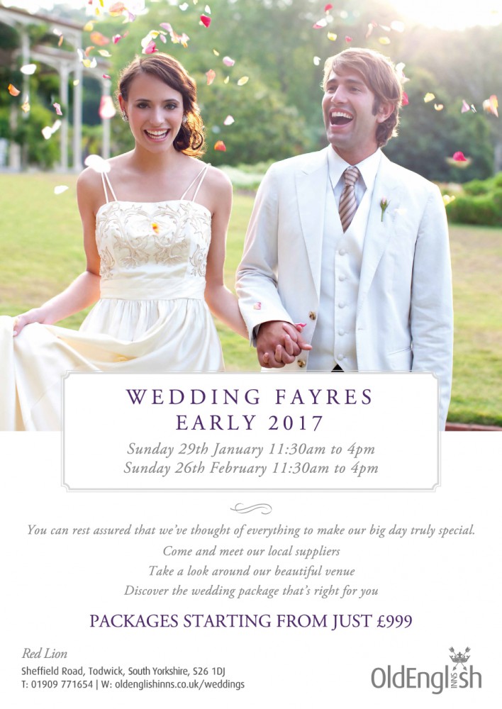 The Red Lion Hotel, Todwick, Wedding Fayre - 26th February 2017