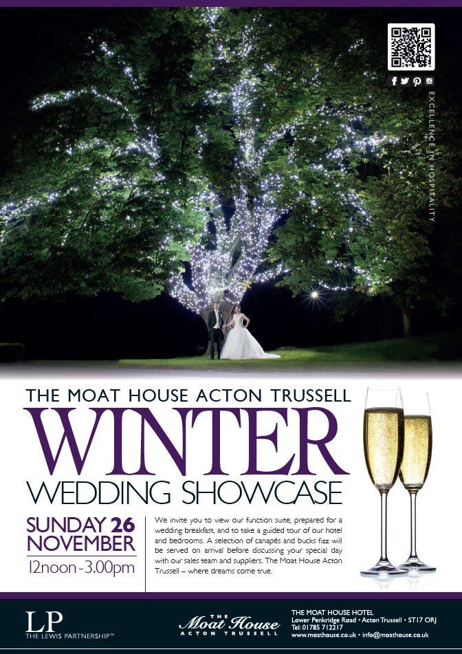 The Moat House Hotel Winter Wedding Showcase - 26th November 2017