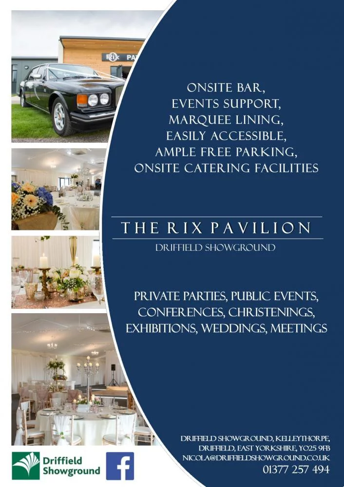The Rix The Rix Pavilion - Wedding Fair Venue, East Yorkshire