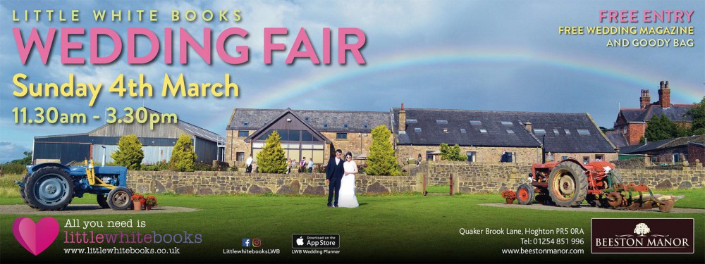 Beeston Manor Wedding Fair - 4th March 2018