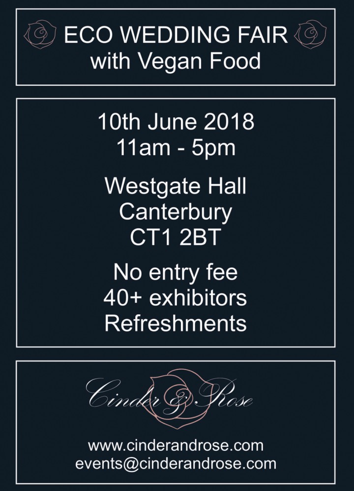 Eco Wedding Fair (with Vegan Food) - 10th June 2018