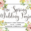 The Spring Wedding Fayre at Barnham Community Hall - 23rd February 2020