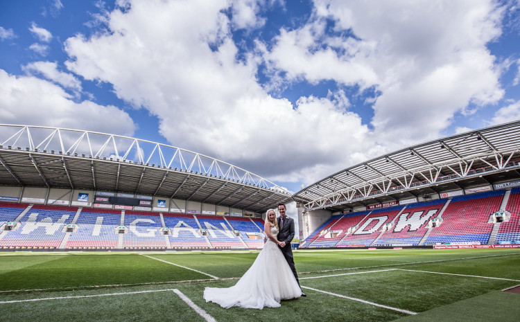 reebok stadium wedding