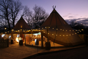The Tipi at Rylands Farmhouse